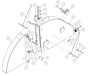 Section 35 Diagram and Parts List for MK-4020KBG 167420-20G MK Diamond Concrete Saw
